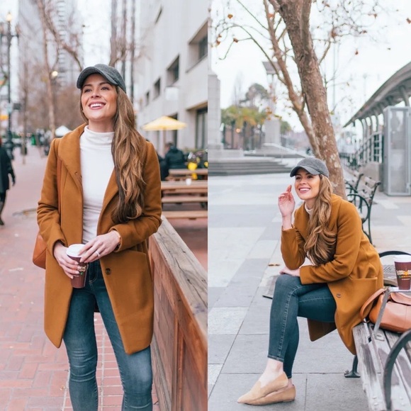 Aritzia Coat The Cocoon Virgin Wool Cashmere Winter Mid-Length Cigar M FLAWED - Picture 12 of 15